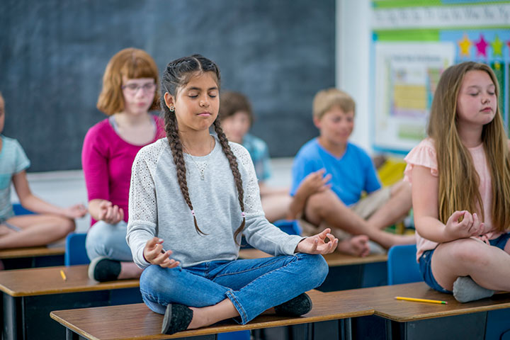 Positive mission statement, mindfulness activity for kids
