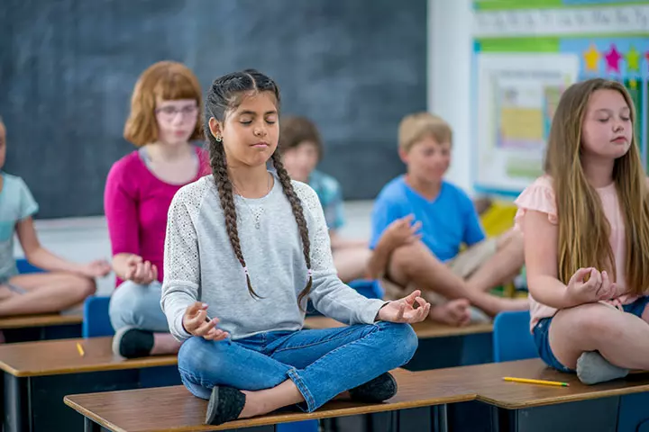 Positive mission statement, mindfulness activity for kids