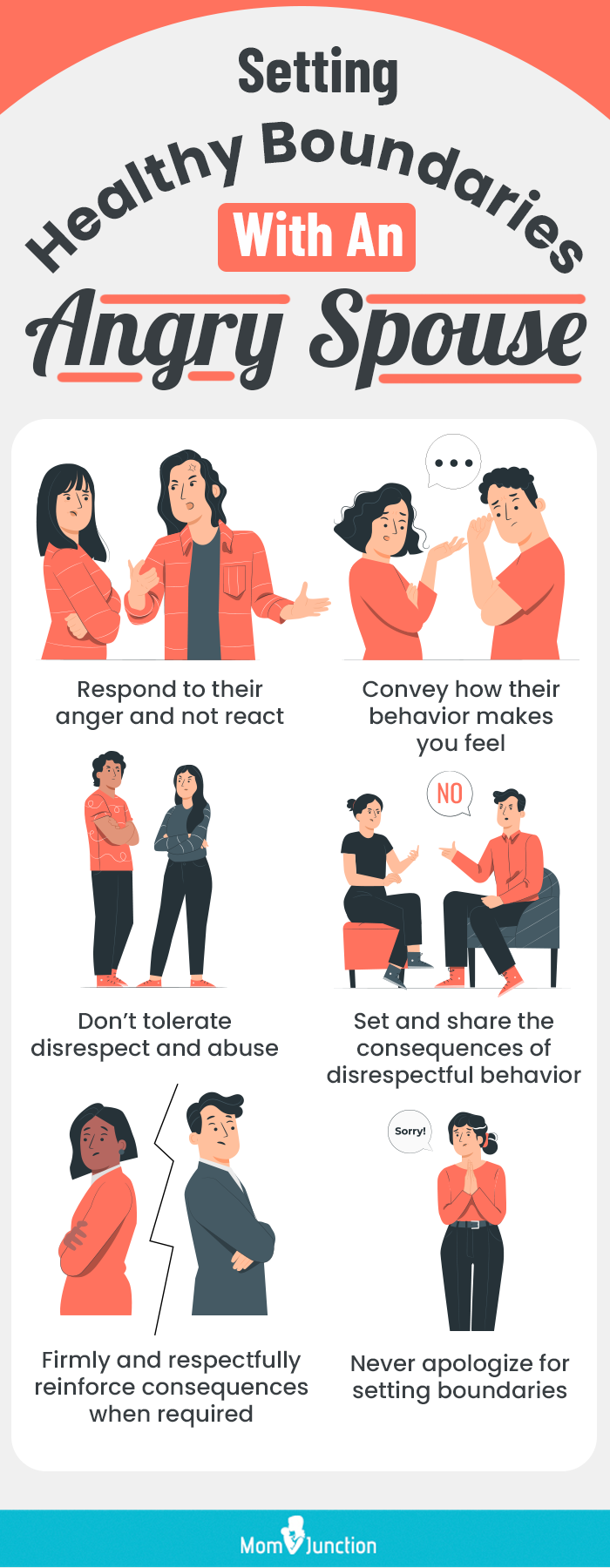 setting healthy boundaries with an angry spouse (infographic)