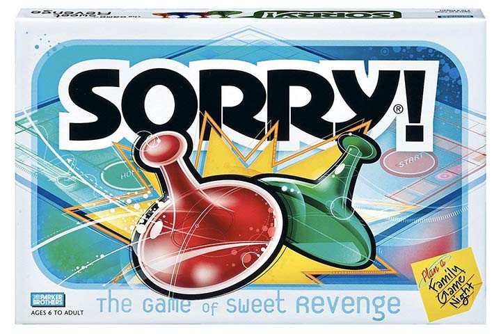 Sorry, family board game