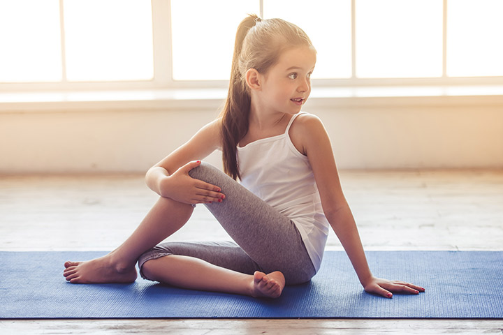 Yoga mindfulness activity for kids