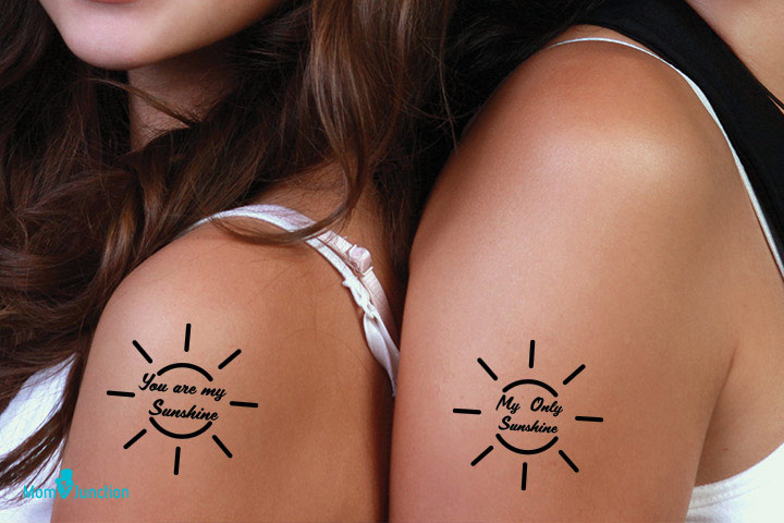 Sunshine tattoo quote in 2023  Sunshine tattoo, Tattoos, Forearm tattoo  women
