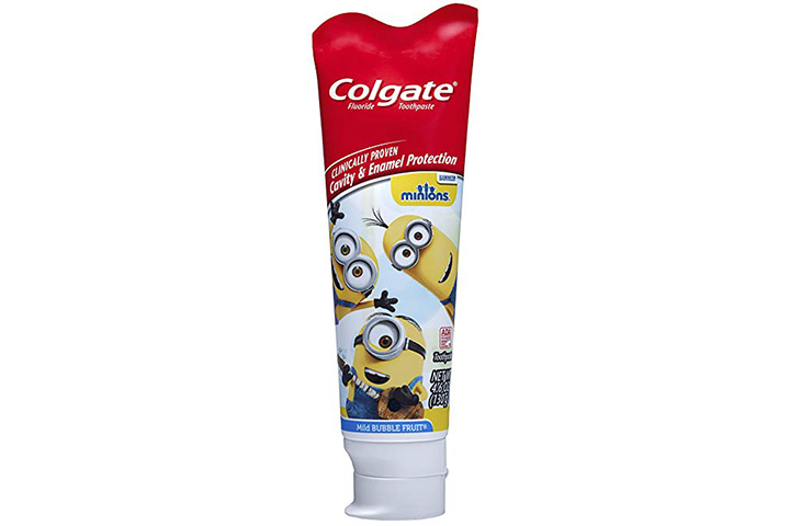 11. Colgate Kids Minions Toothpaste