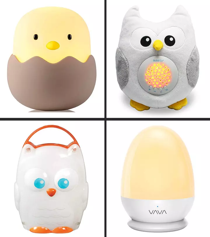 Night lamps in unique designs, colors, and shapes can give your child a deep, dreamy sleep.