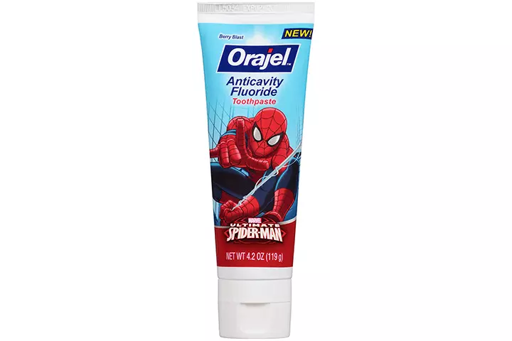 4. Orajel Anticavity Fluoride Toothpaste