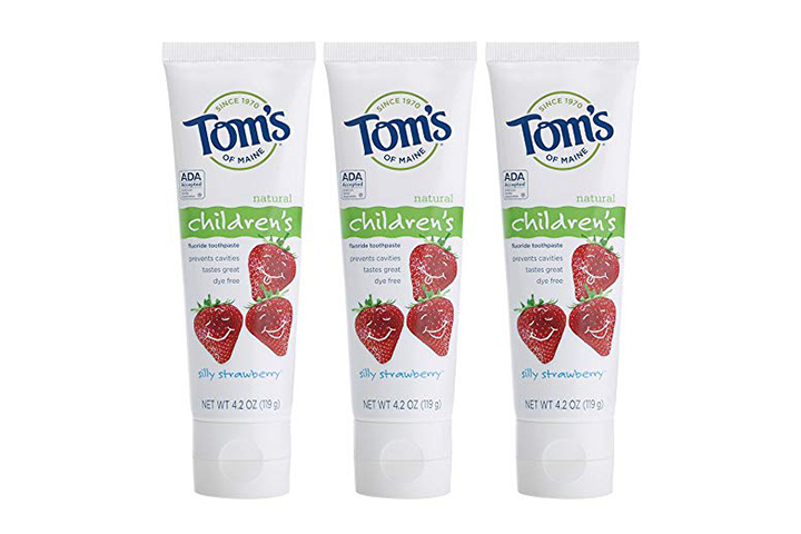 5. Tom's of Maine Anticavity Fluoride Children's Toothpaste