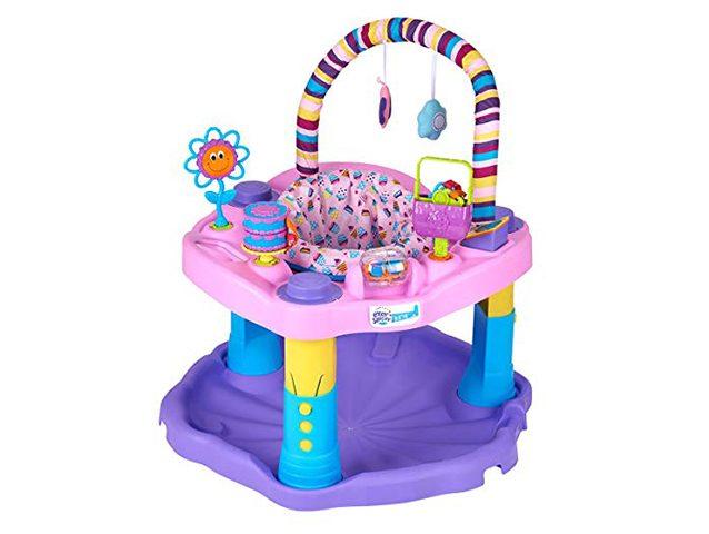 evenflo exersaucer bounce & learn activity center