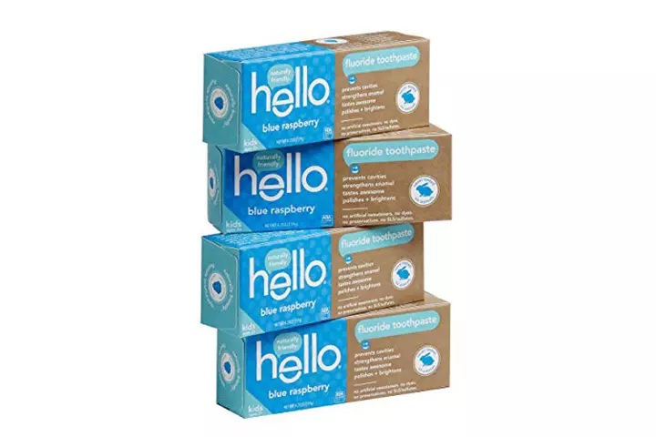 6. Hello Oral Care Toothpaste for Kids