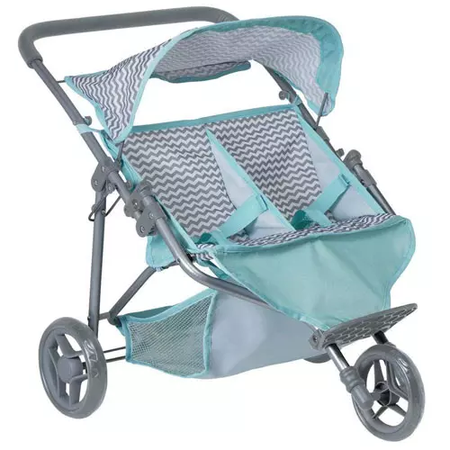 Adora Zig Zag Twin Jogger Stroller