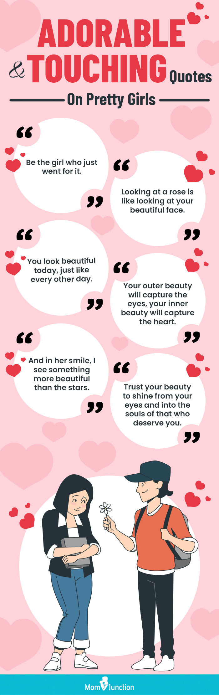 pretty girl quotes (infographic)