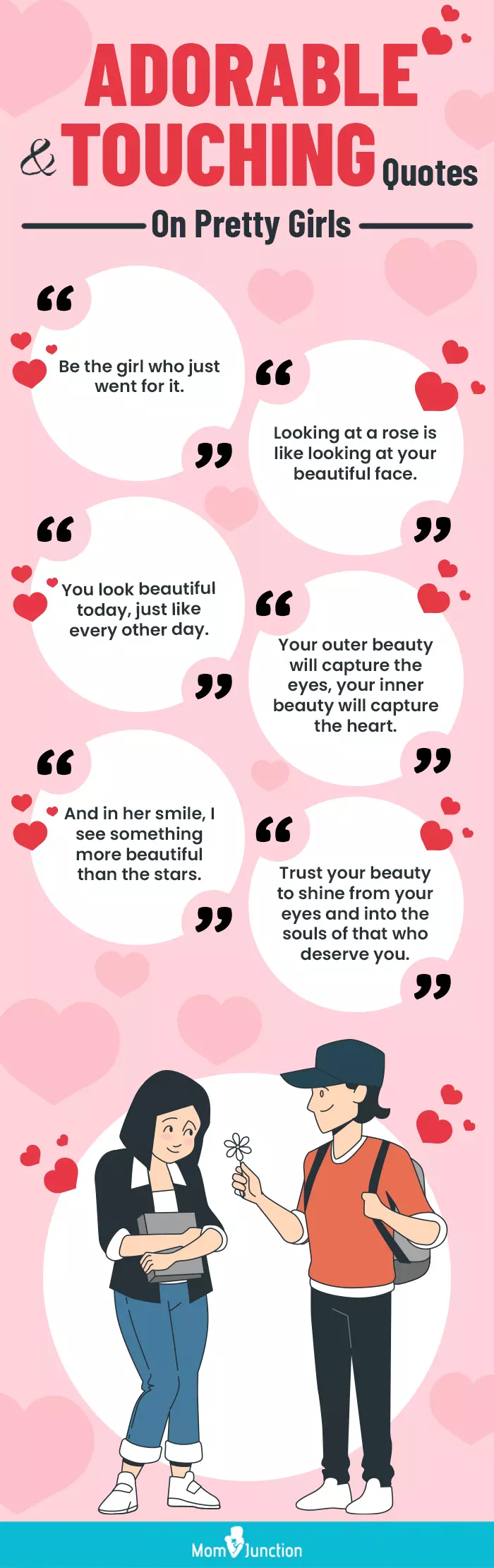 pretty girl quotes (infographic)