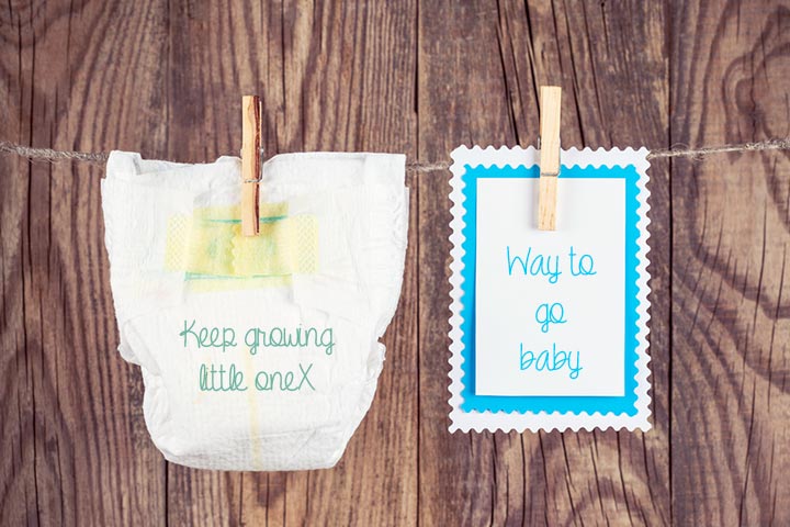 Supportive slogan envelopes, baby shower guestbook ideas