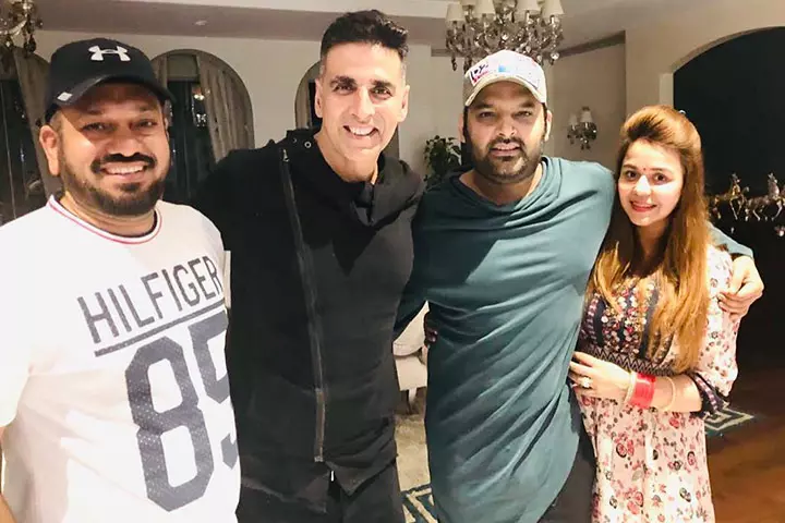 Talking to another leading