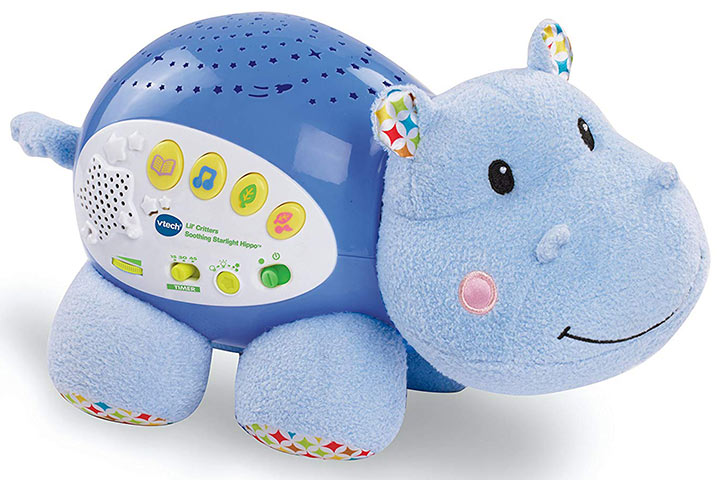 VTech Baby Lil' Critters Soothing Starlight Hippo