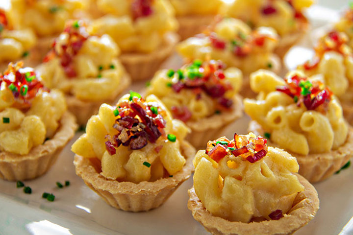 Cheese bites for baby shower food ideas