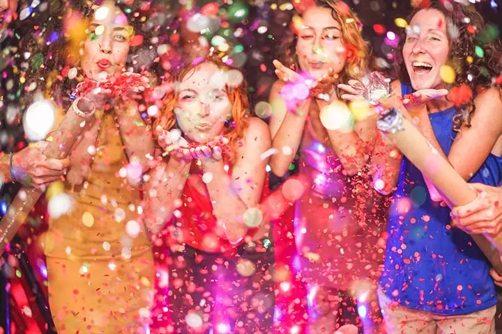 Party-ready Whatsapp DP images for girls