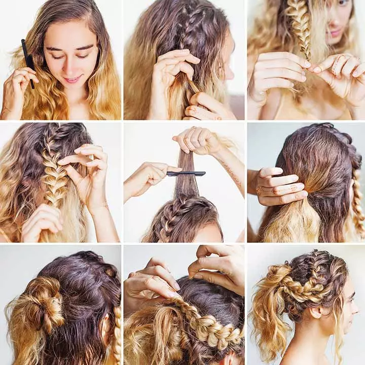 9 Quick and Stylish Bubble Braid Hairstyles For All Hair Lengths