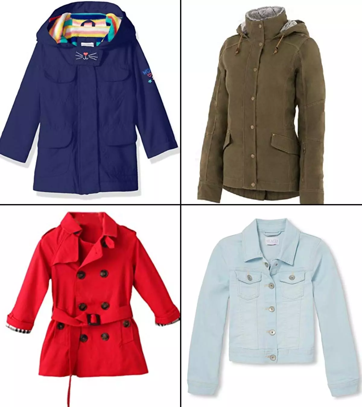 Welcome winter in style with colorful, versatile, warm, and lightweight jackets for girls.