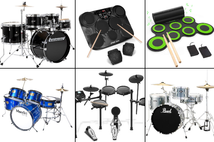 wolvol electric drum set