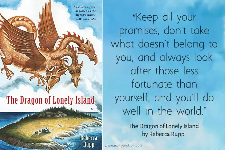 Keep all your promises, quote from children's book