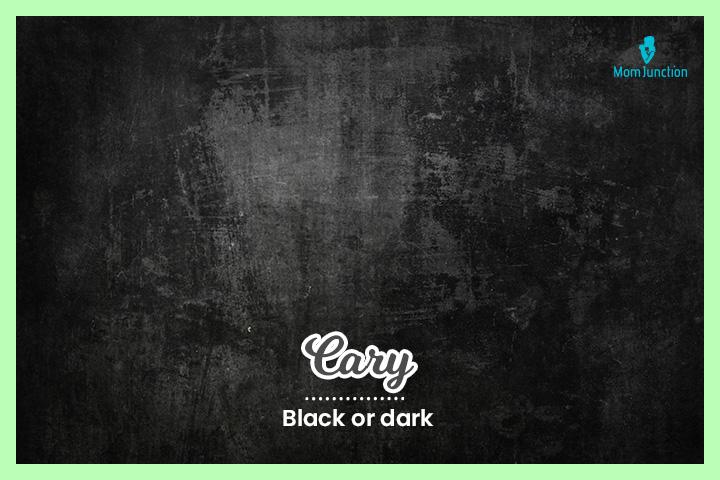 Cary means darks