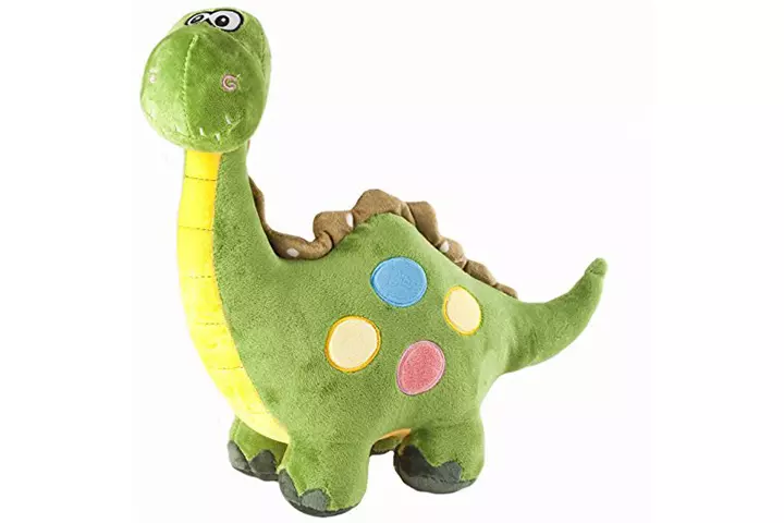 Marsjoy Green Stuffed Dinosaur Plush Stuffed Animal