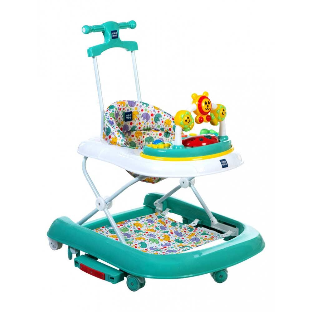 musical baby walker with play tray