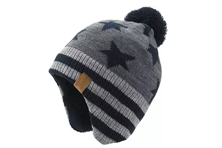 baby boy winter hats with ear flaps