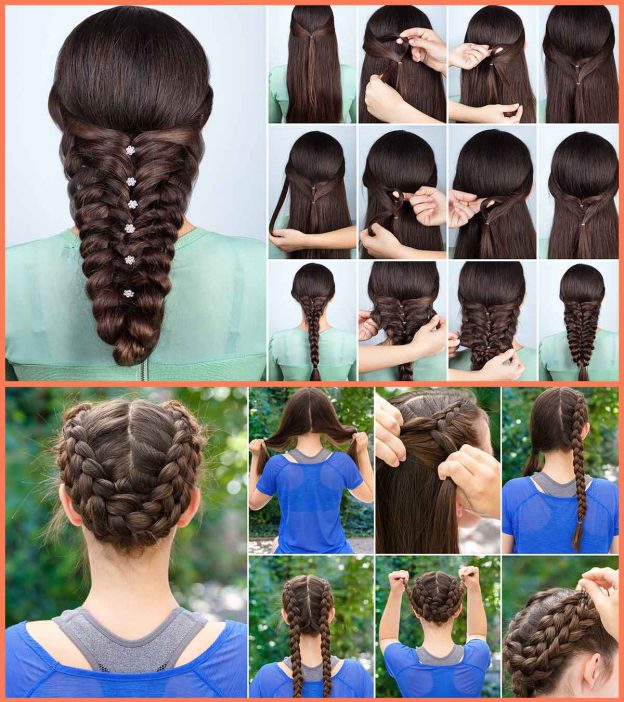 25 Pretty And Easy Braided Hairstyles For Girls To Try