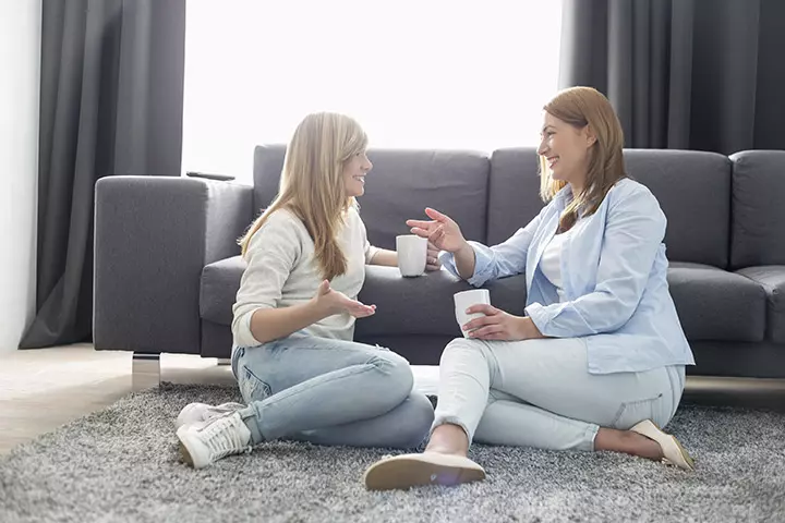 daughter has no questions