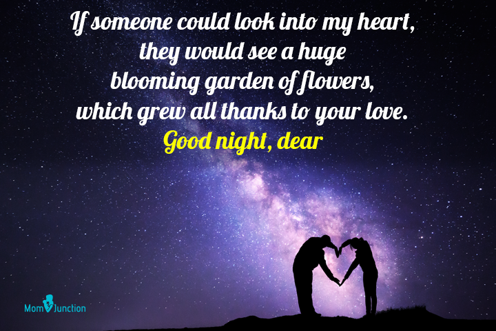beautiful romantic romance good night image