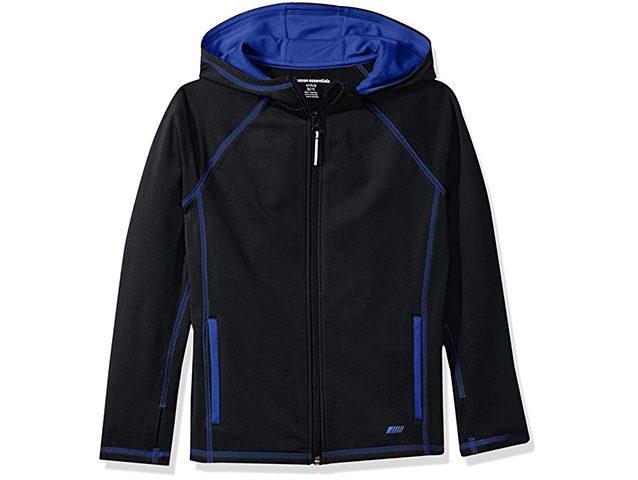 Essentials Boys Full-Zip Active Jacket