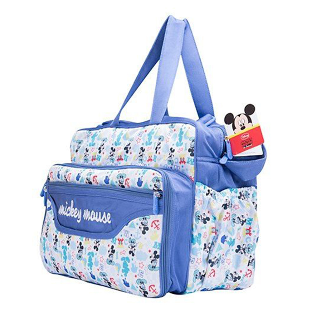 blue mickey mouse diaper bag