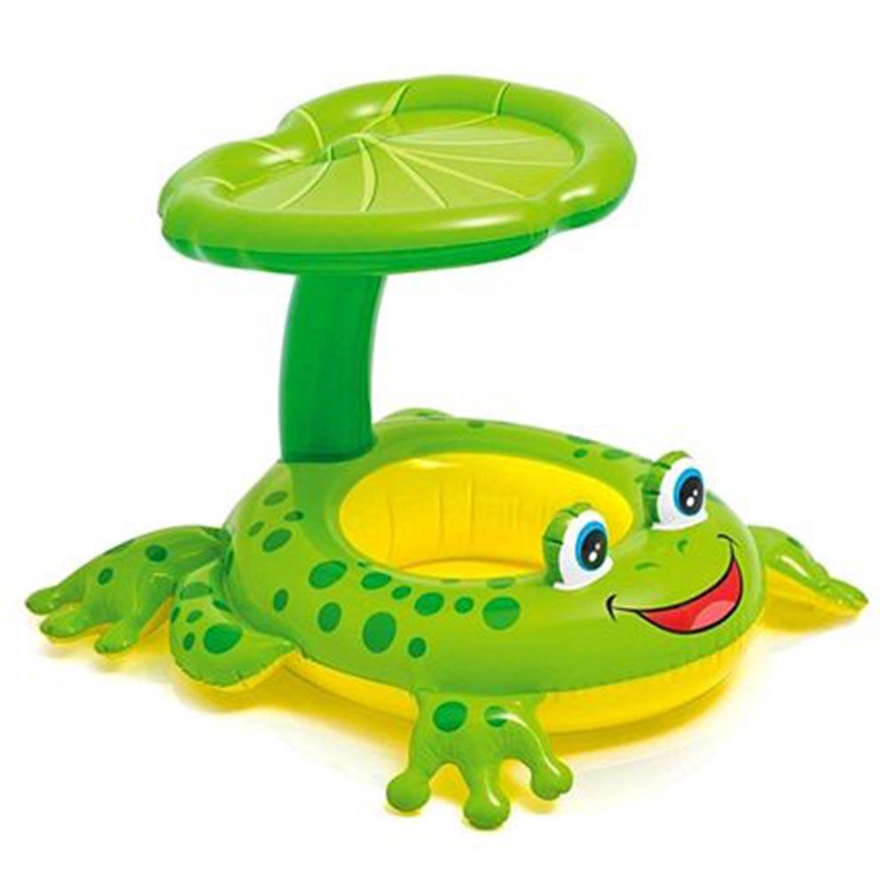 Intex Froggy Shape Swimming Ring WIth Canopy Reviews, Features, Price