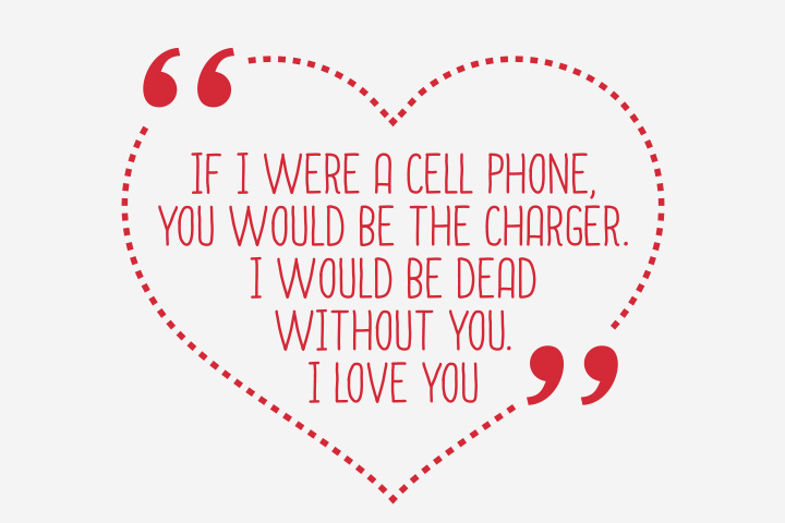 Technology and love, funny relationship quotes