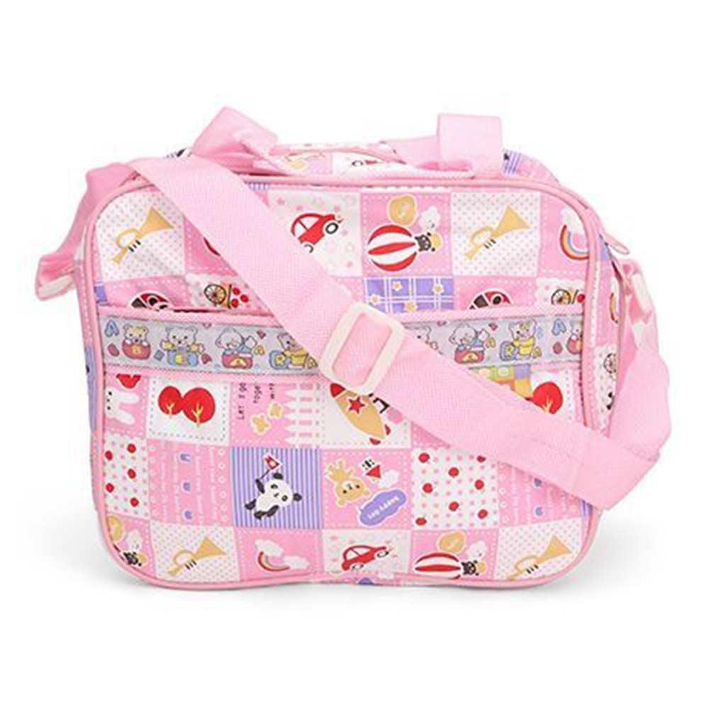 Mee Mee Diaper Bag Teddy Bear Print - MomJunction