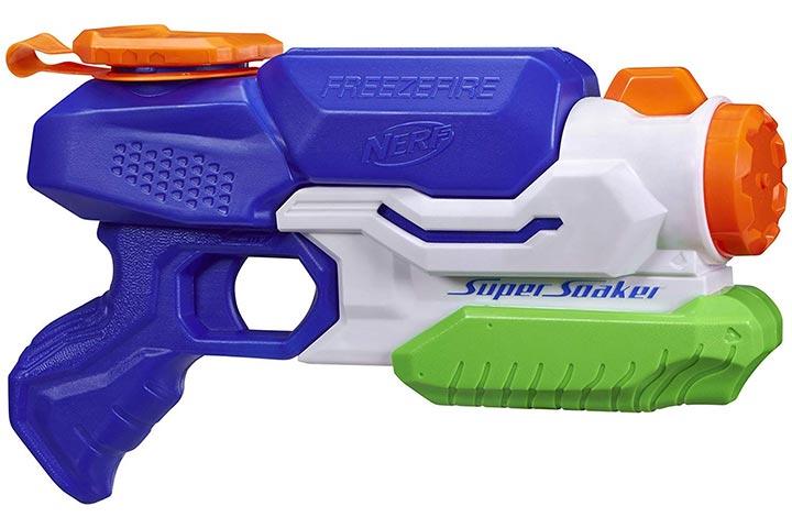 Fancy high-tech water gun isn't for child's play