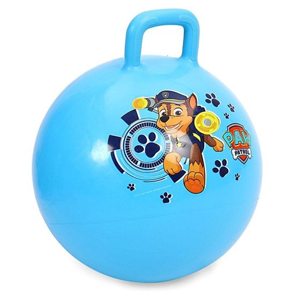 15 inches Diameter Bouncy Balls for Kids Paw Patrol Bouncy Ball with Handle Hippity Hop Bouncing Ball with Handle Nickelodeon Paw Patrol Hopper Ball Bounce Balls with Handles for Kids 