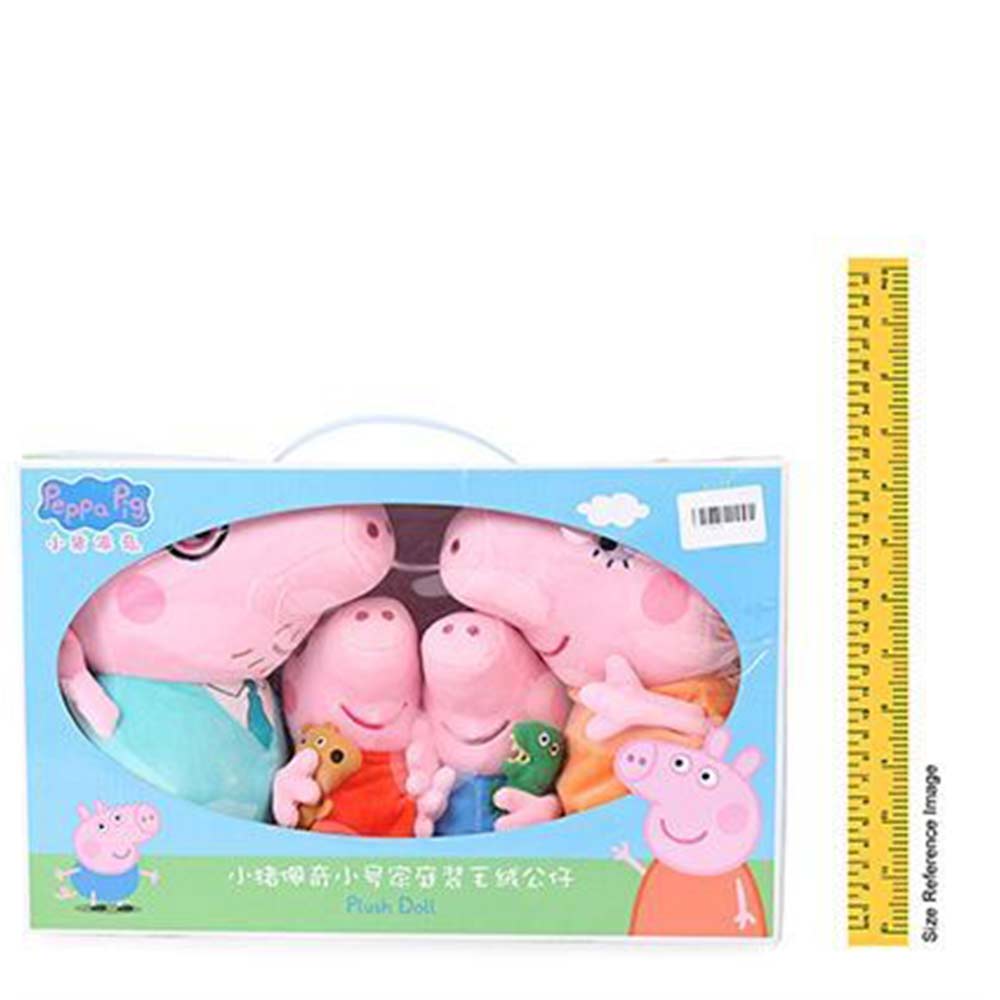 peppa pig 4 pack family plush