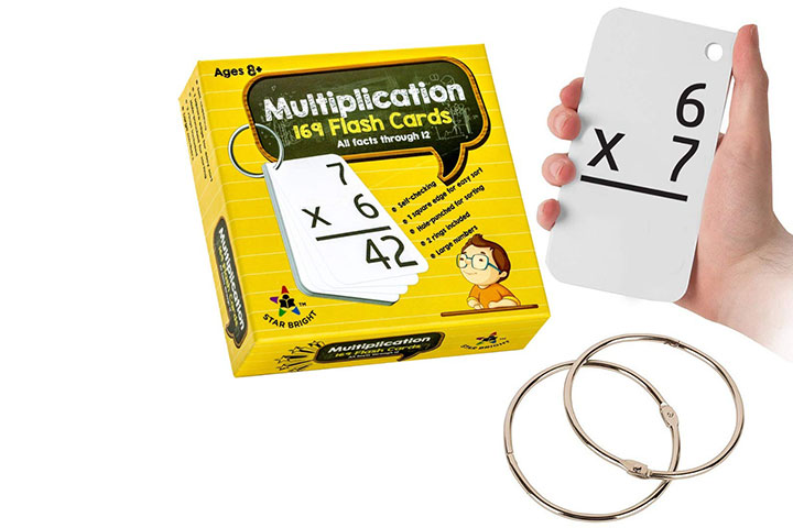 Star Right Education Multiplication Flashcards