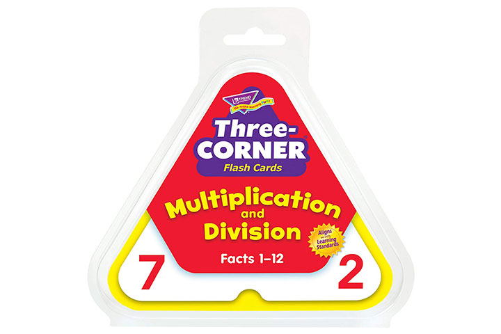 Three-Corner Multiplication and Division Flashcards