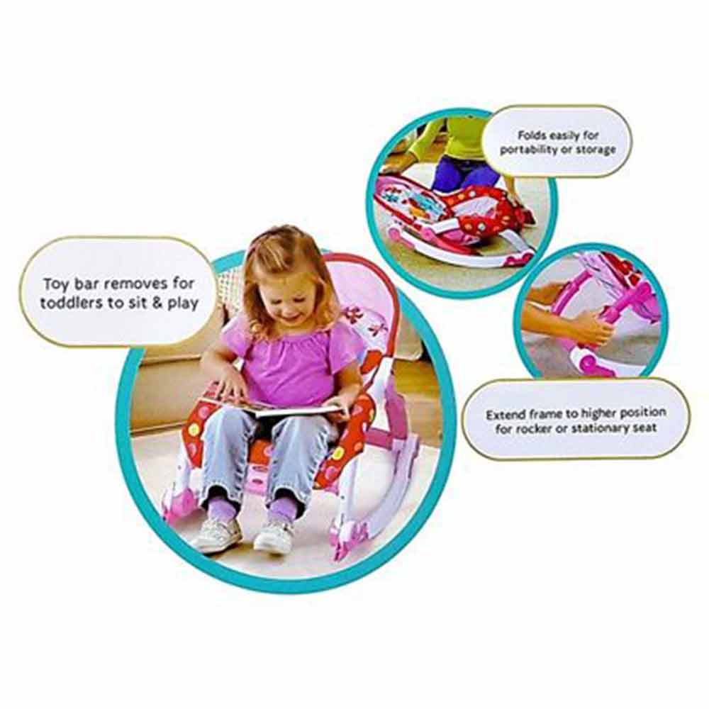Toyshine Newborn To Toddler Vibrating Rocker Chair ...