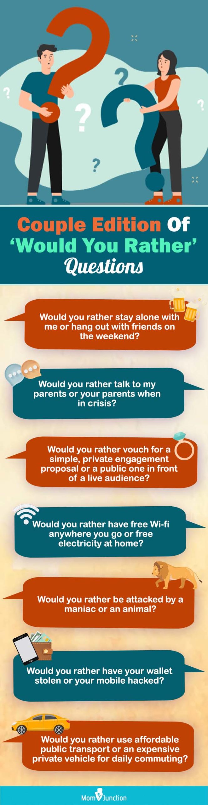 would your rather questions (infographic)