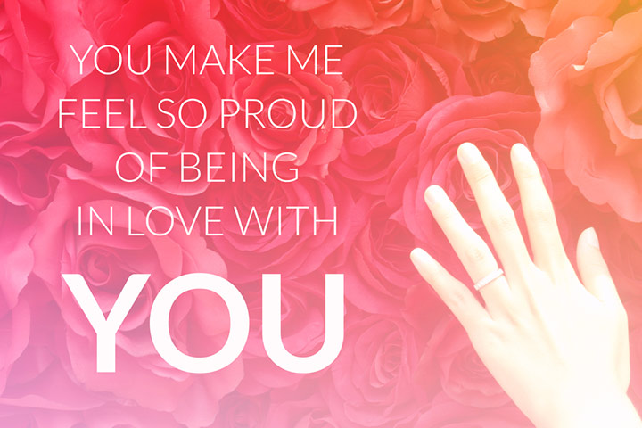 Proud of loving you, relationship quotes
