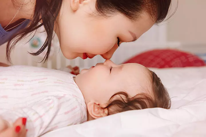 As babies grow, they'll soon get familiar with other smells