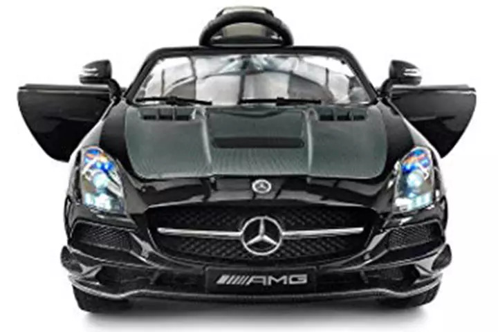 Carbon BLACK SLS AMG Mercedes Benz Car for Kids