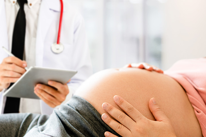 no prenatal visits during pregnancy