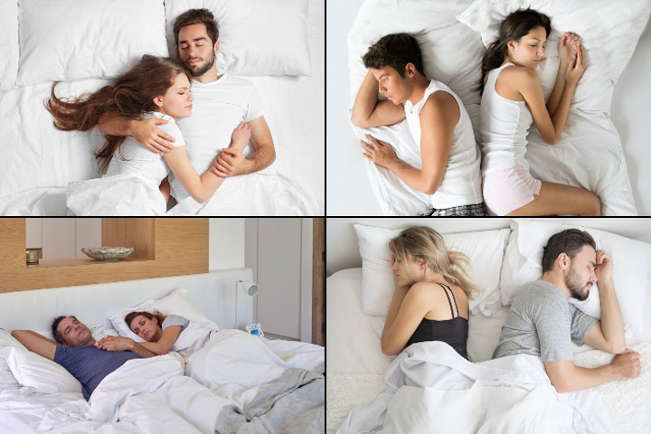 Sleeping mean couples what positions Couple Sleeping