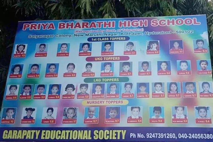 Hyderabad School Puts Up A List Of Nursery Toppers On A Billboard, Faces Backlash From People
