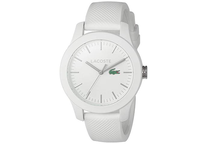 Lacoste Quartz Resin and Silicone Watch